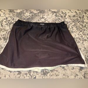 Nike Tennis Skort Black Size Large Vintage